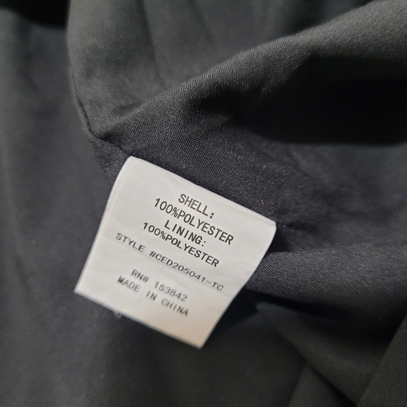 Floral Midi Dress in Black and Pink - Picture 6 of 8